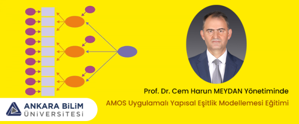 AMOS Uygulamalı Yapısal Eşitlik Modellemesi Eğitimi